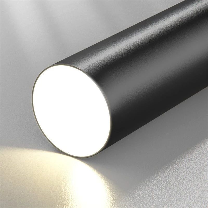 Conjunto de 2 Luminárias Pendente Tubo Cilíndrico Bivolt