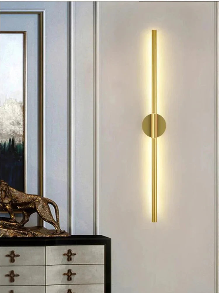 Conjunto com 2 Arandela de Parede Linear Chanceler — Design Moderno e Minimalista