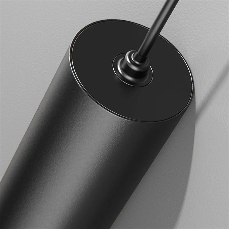 Conjunto de 2 Luminárias Pendente Tubo Cilíndrico Bivolt