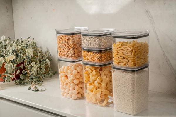 Kit de potes herméticos de 5 peças 3,5L Linha Oasi