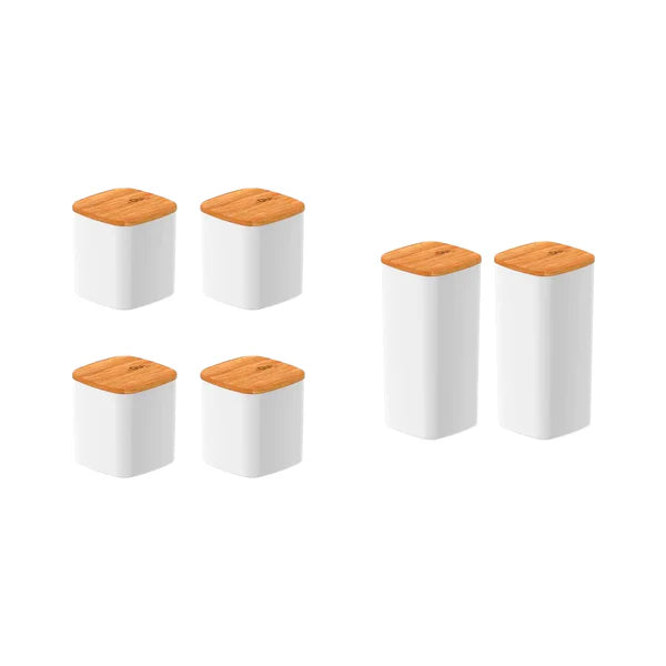 Kit de potes herméticos de 6 peças Linha Oasi