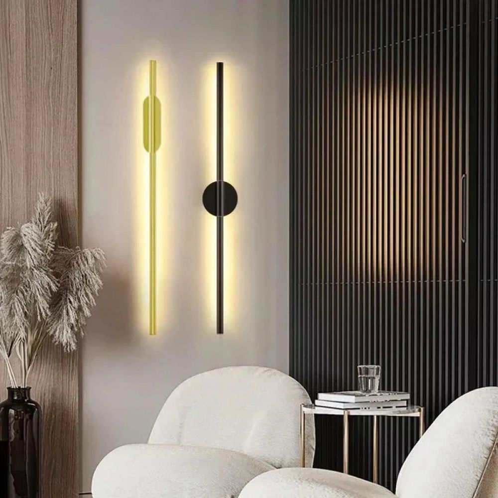 Conjunto com 2 Arandela de Parede Linear Chanceler — Design Moderno e Minimalista